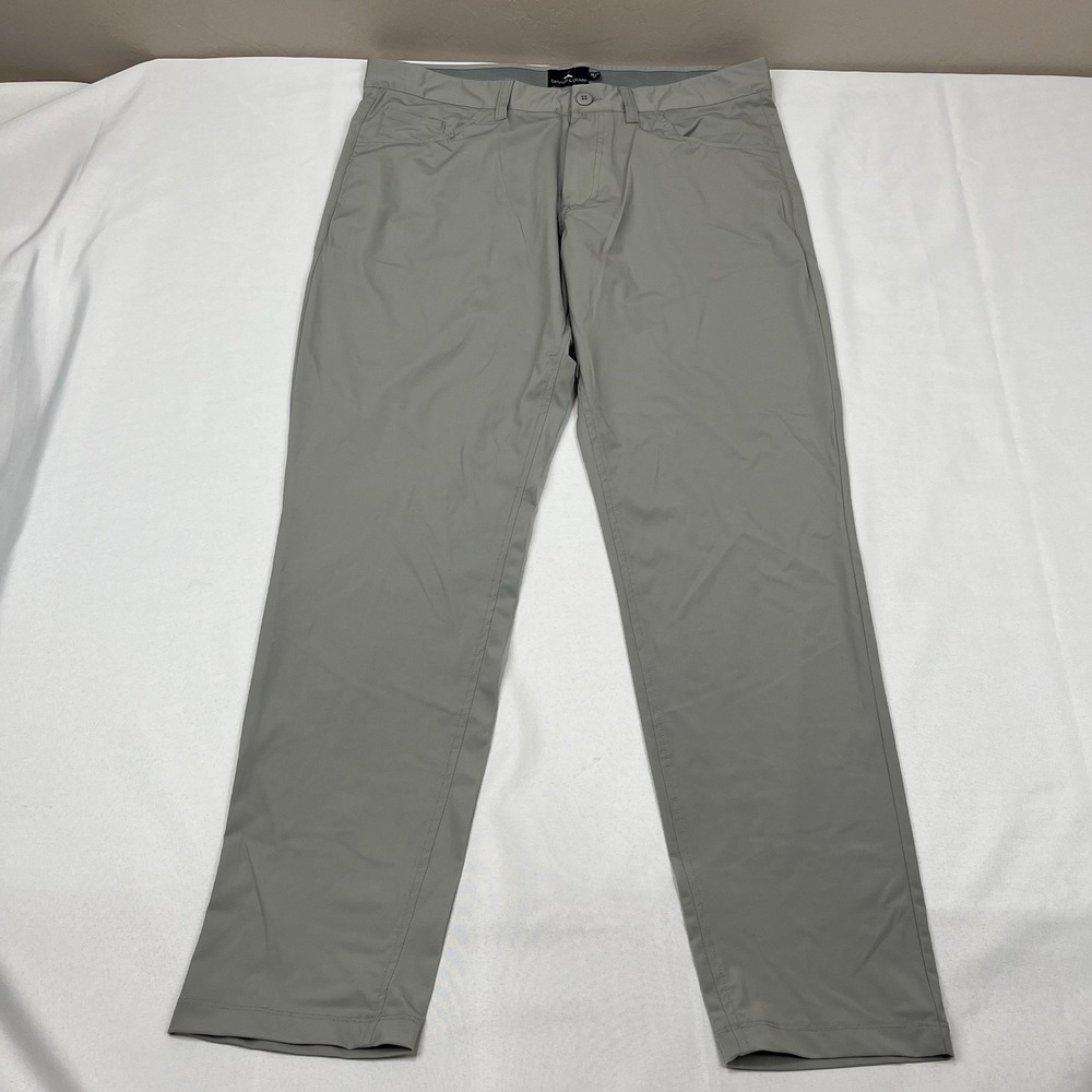 Grayson & Dunn‎ Golf Collection Pants Men's 36x32 Gray Performance Stretch